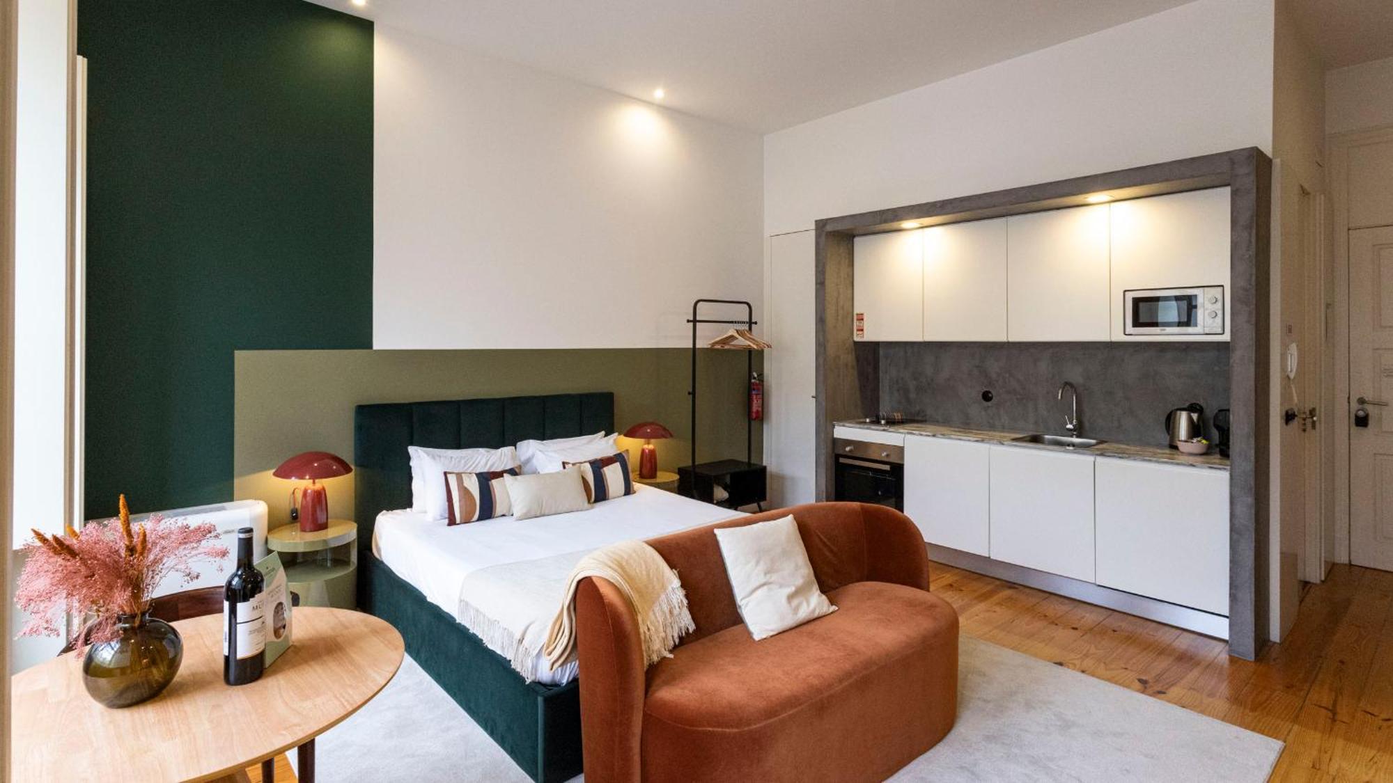 Lovelystay - Allderman Apartment - Almada 3º F Porto Luaran gambar