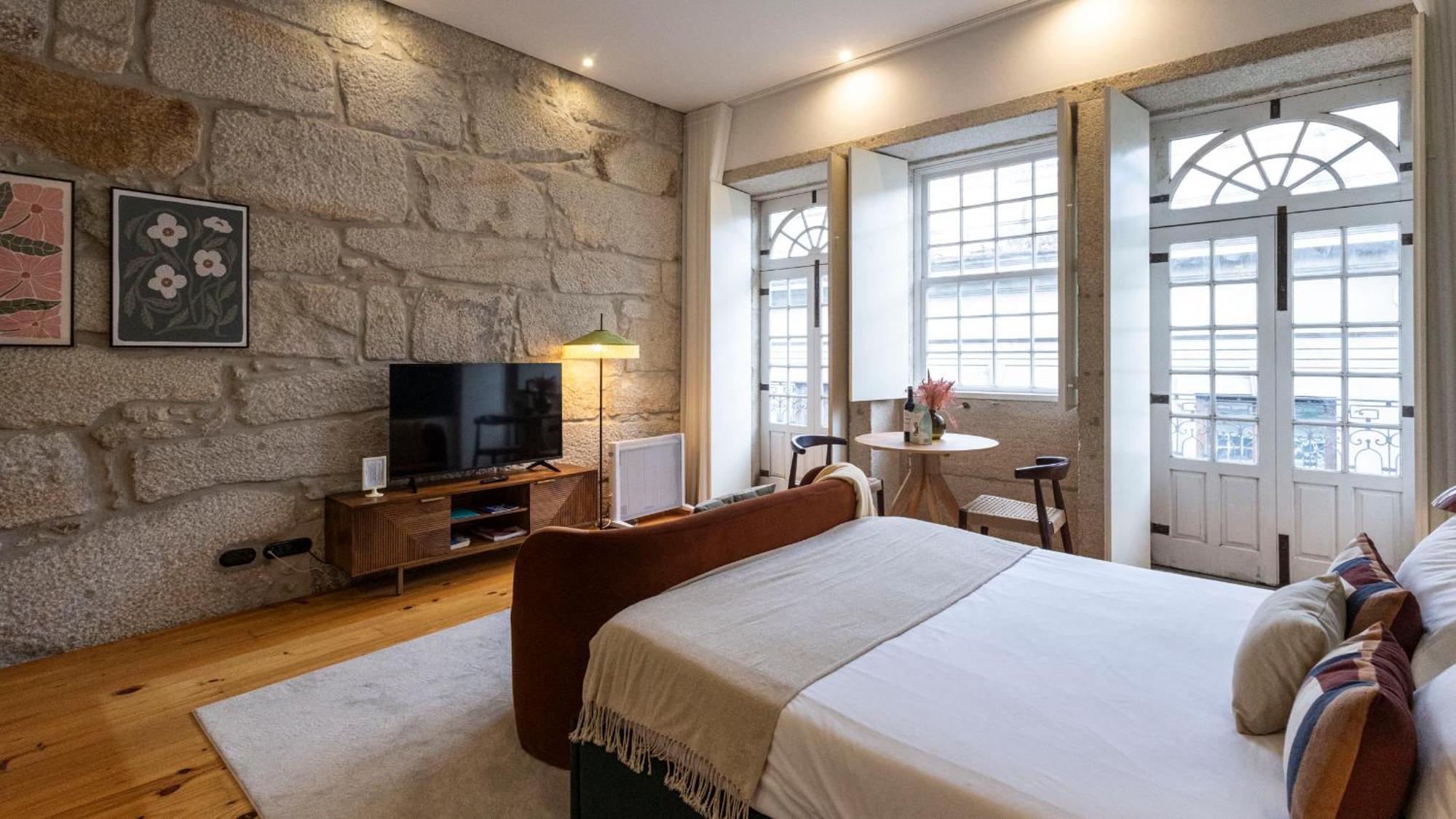 Lovelystay - Allderman Apartment - Almada 3º F Porto Luaran gambar